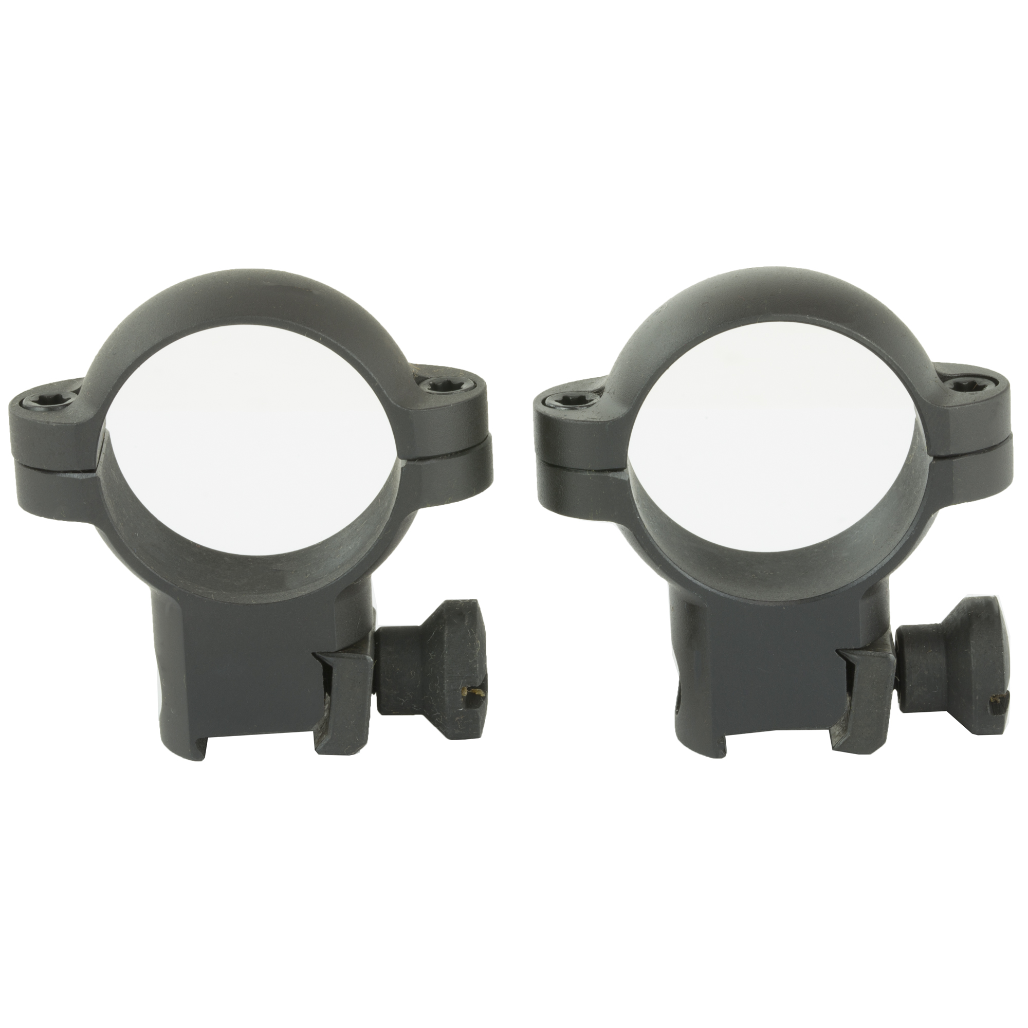 BURRIS OPTICS RIMFIRE RINGS 1" HIGH BLK DVTL
