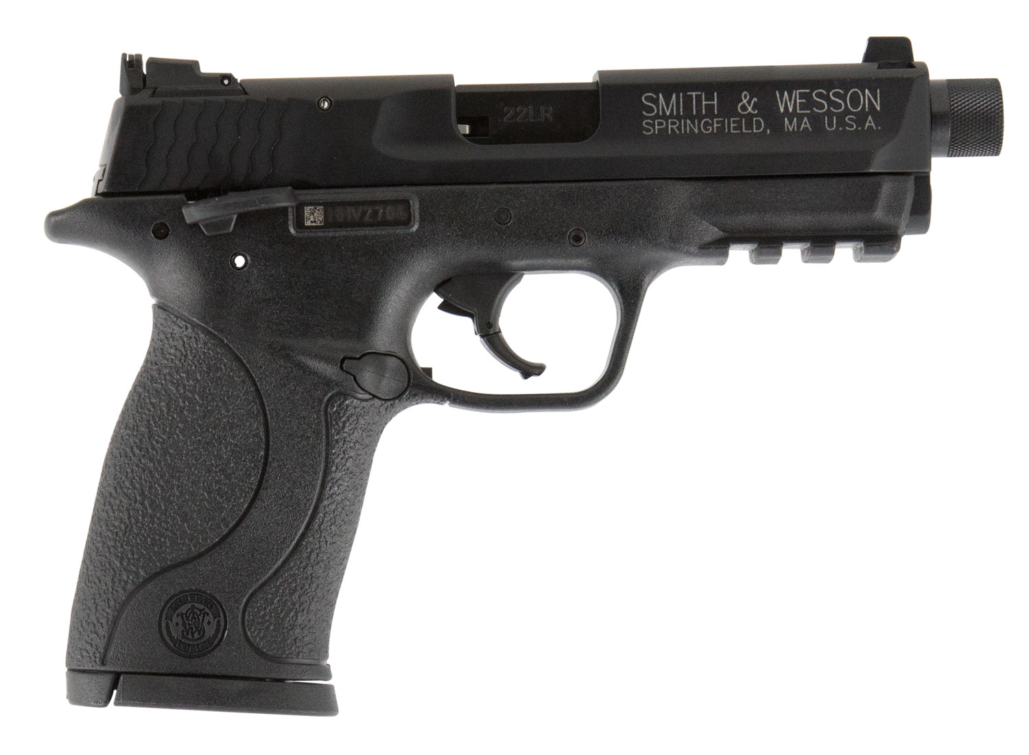 SMITH AND WESSON M&P22 COMPACT 22LR THREADED