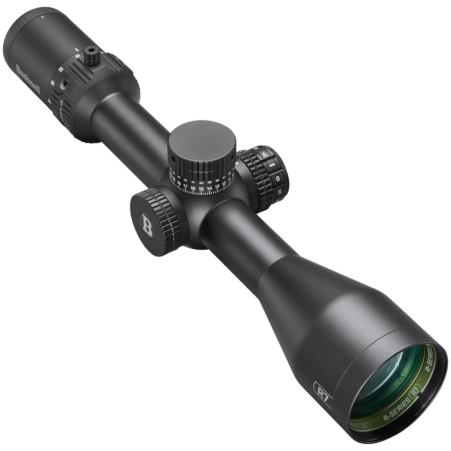 BUSHNELL R7 4-20X50 FFP MOA HLDOVR BLK