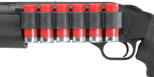 TACSTAR SIDESADDLE SHELL - CARRIER W/RAIL REMINGTON 12GA