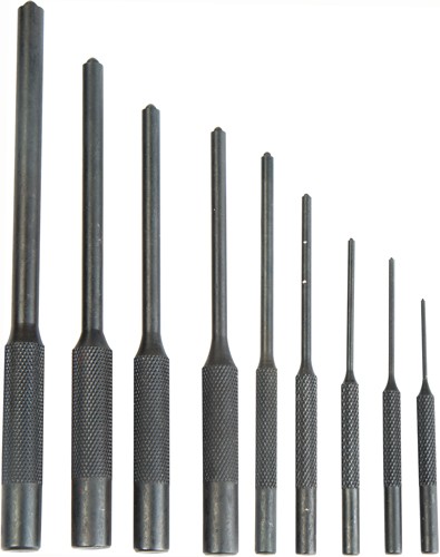WHEELER ROLL PIN PUNCH MASTER - SET 18-PUNCHES/1-HAMMER/CASE - Image 3