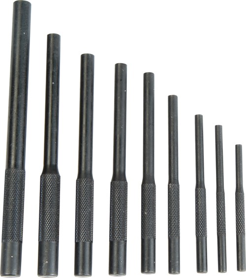 WHEELER ROLL PIN PUNCH MASTER - SET 18-PUNCHES/1-HAMMER/CASE - Image 5