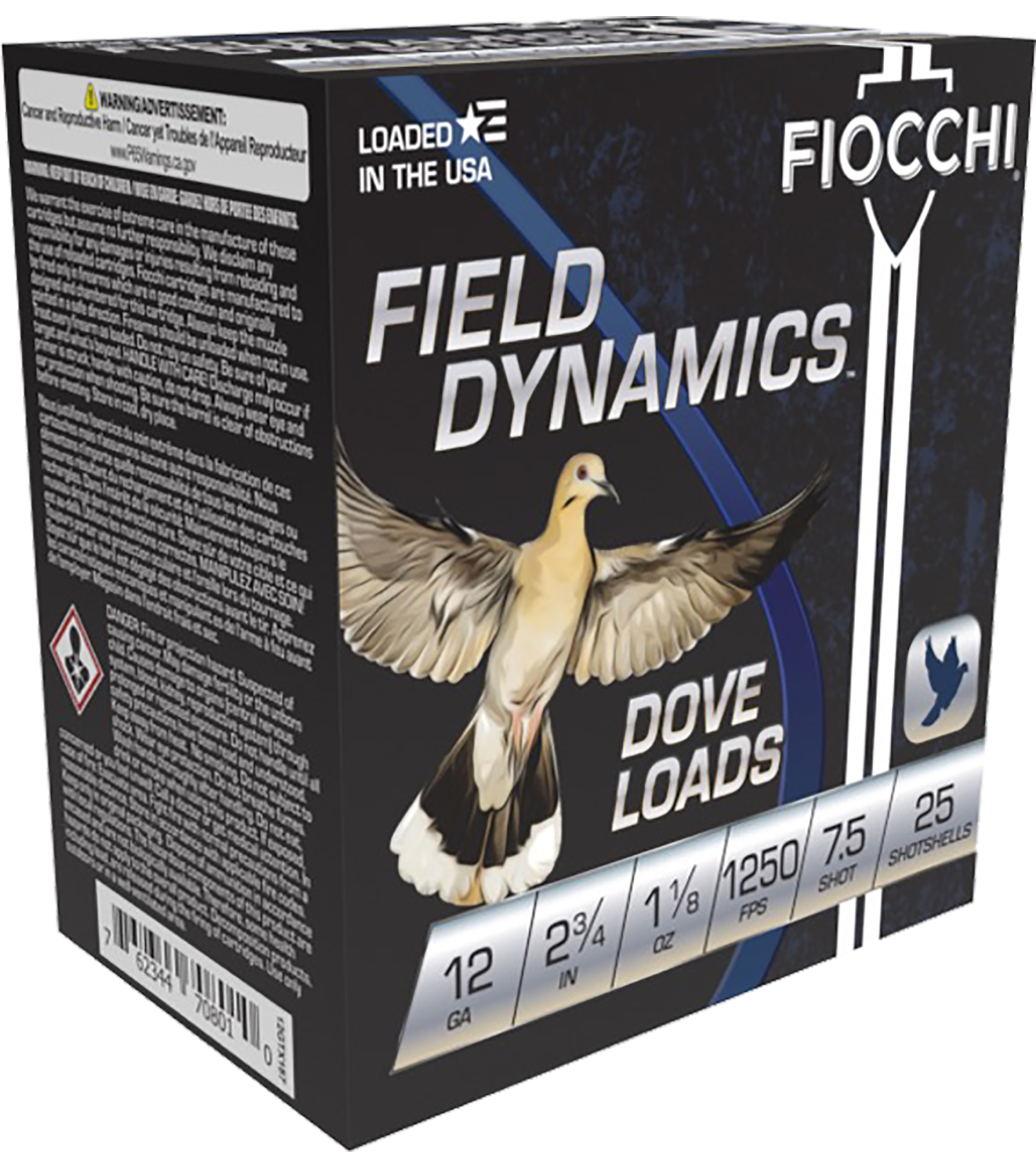 FIO 12G GAME 2.75-1.125-7.5 25