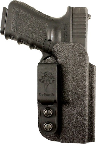 DESANTIS SLIM TUCK HOLSTER IWB - KYDEX AMBI FITS GLOCK 42 BLACK