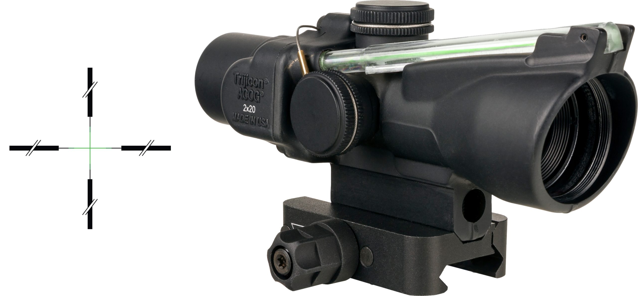 TRJ COMP ACOG 2X20 DUAL IL GRN