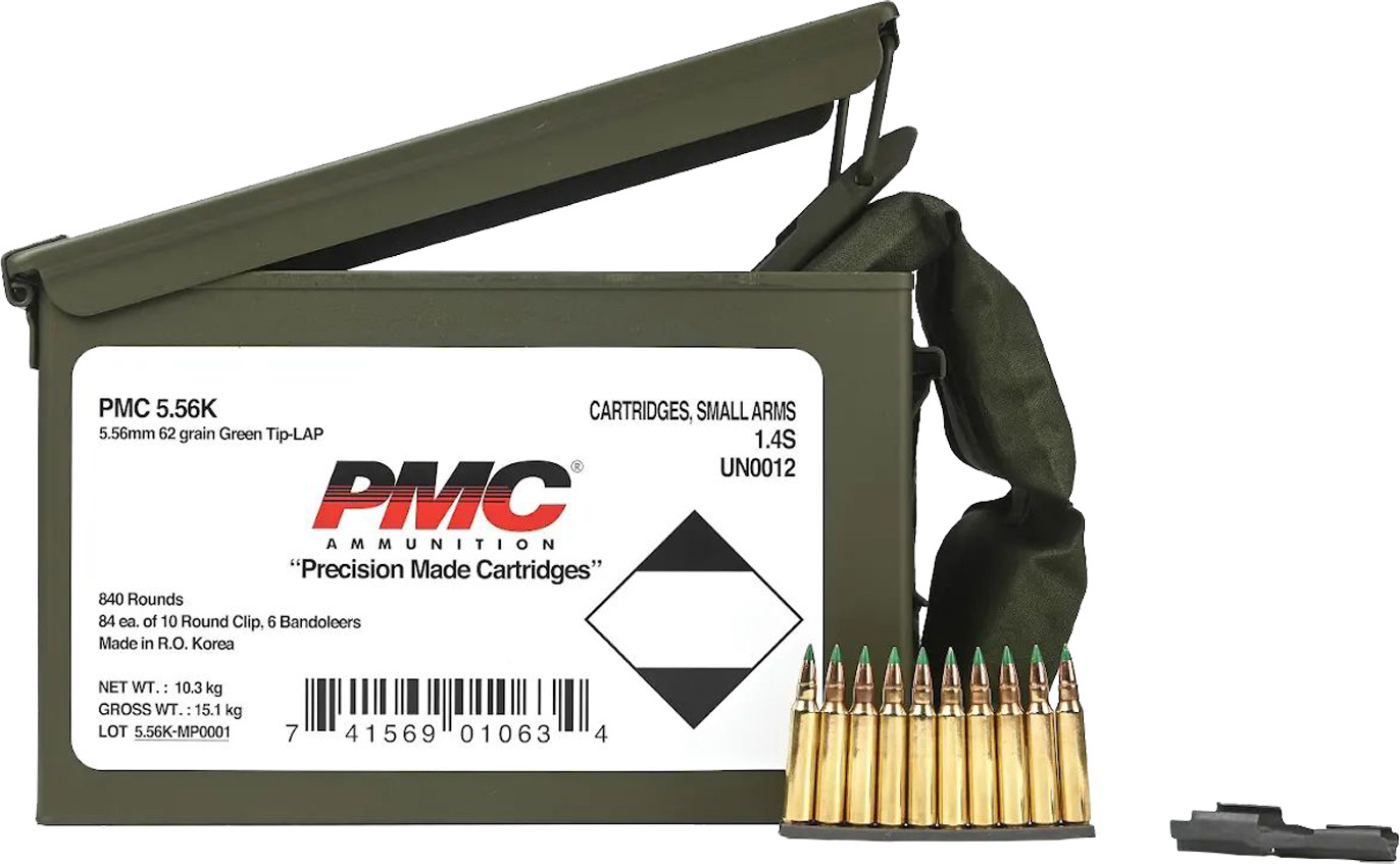 PMC 5.56 62GR M855 MTLBX 840RD