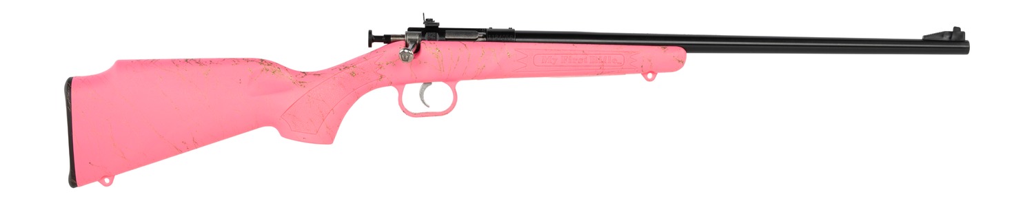 KEYSTONE SPORTING ARMS CRICKETT 22LR BLUE PNK/GLD WEB