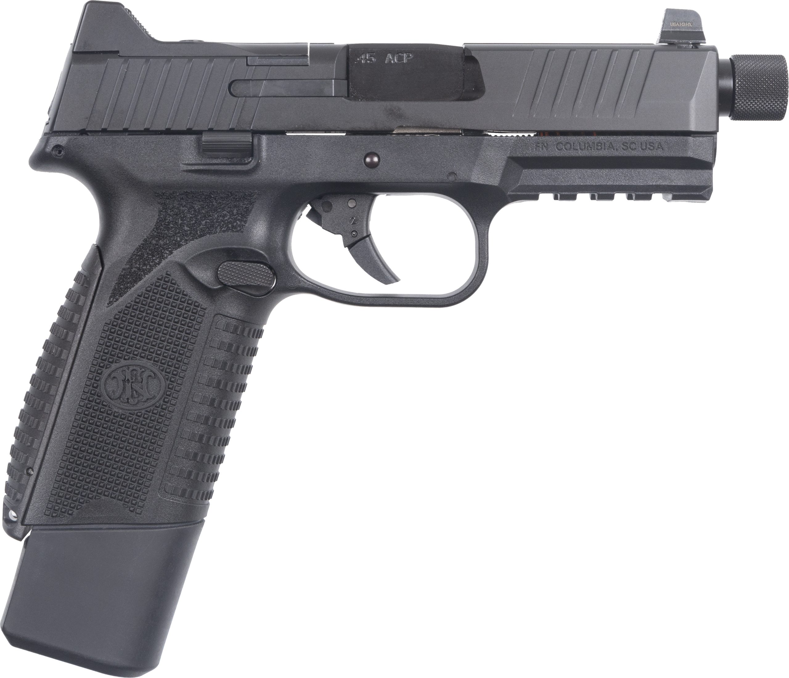 FNM 545 TAC 45AP BLK 15/18RD