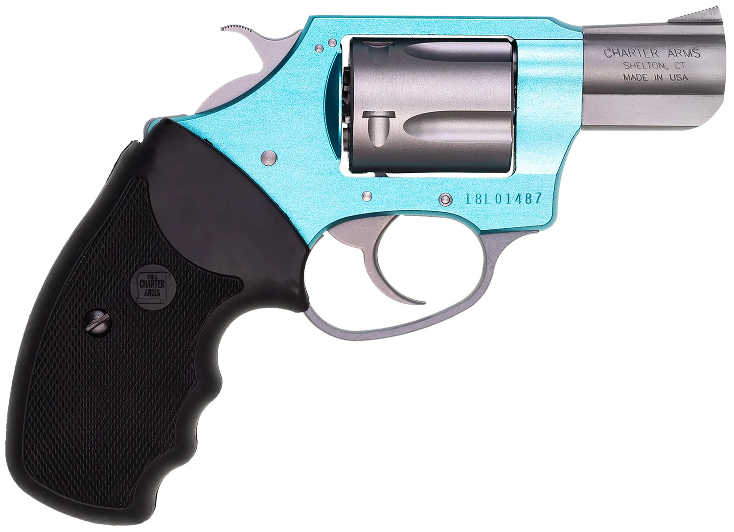 CHARTER ARMS SANTA FE SKY 38SPC TURQ/SS