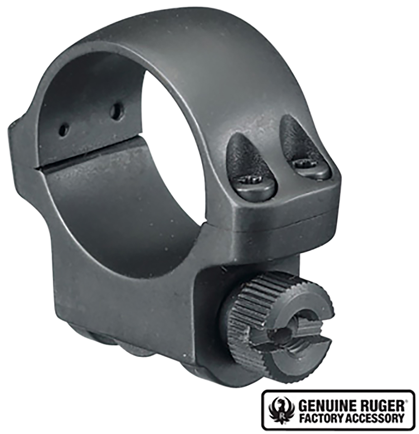 RUGER RING 1" LOW MATTE HAWKEYE