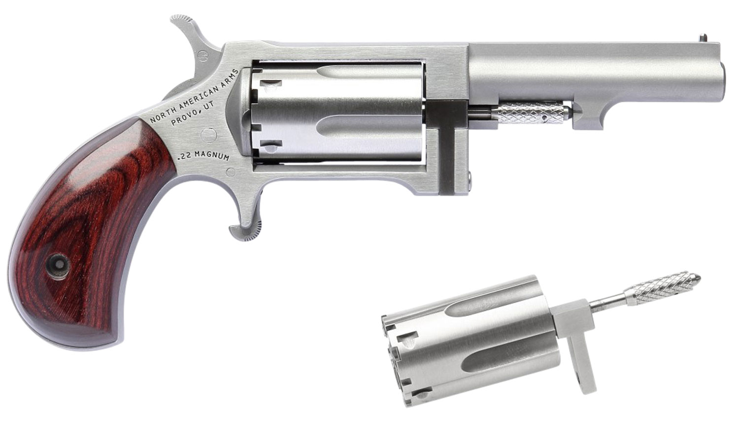 NORTH AMERICAN ARMS SIDEWINDER 22M/22LR 2.5" SS