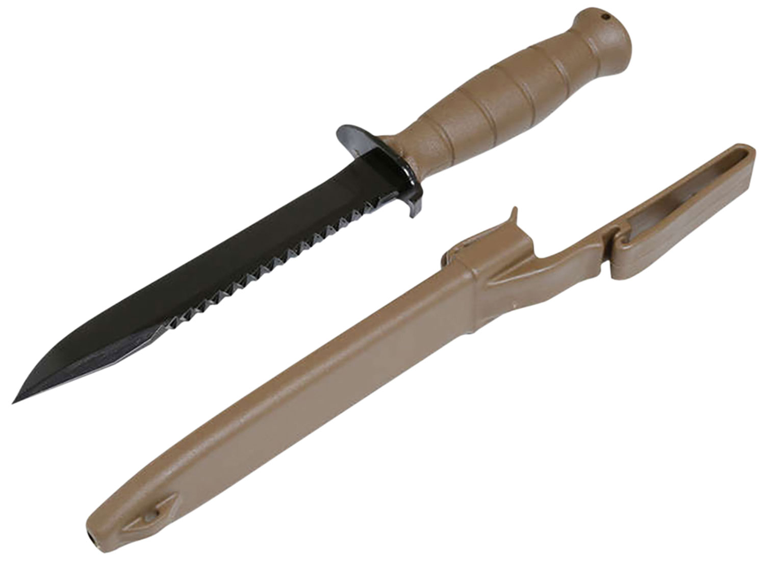 GLOCK FIELD KNIFE W/SAW FDE PKG