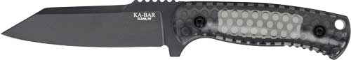 KA-BAR LES GEORGE COOL NAME - 4.62" REVERSE TANTO & SHEATH