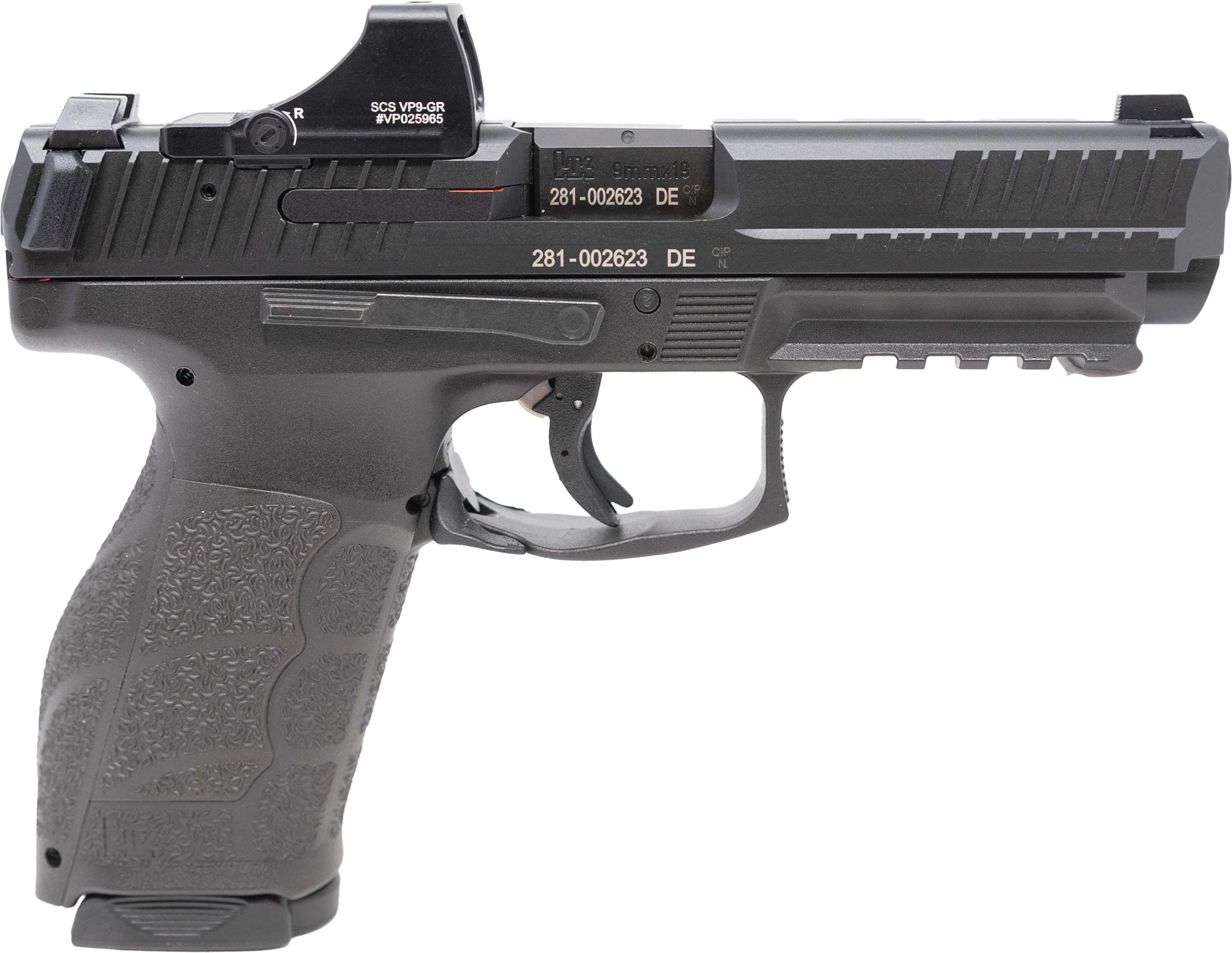 H&K VP9A1 F OE HLS 9MM BLK 15R
