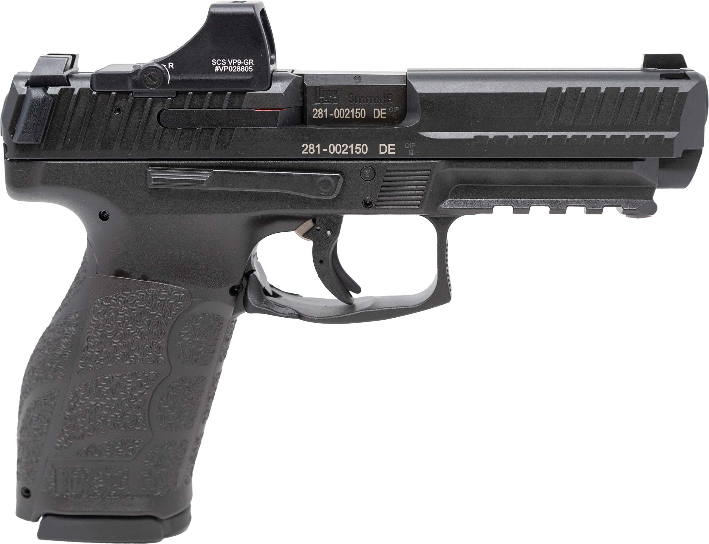 H&K VP9A1 F OE HLS 9MM BLK 10R