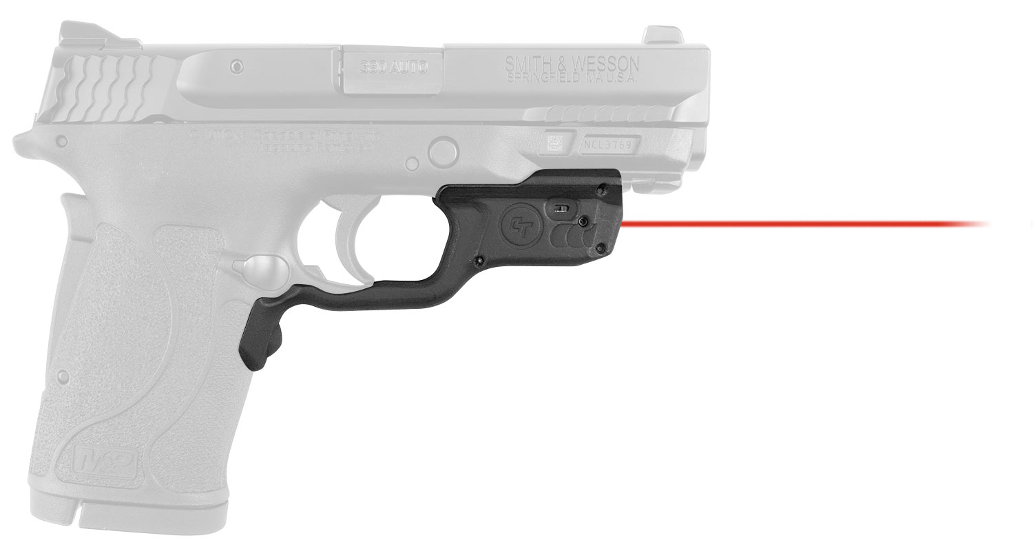 CRIMSON TRACE LASERGARD M&P SHLD EZ/CPCT RED