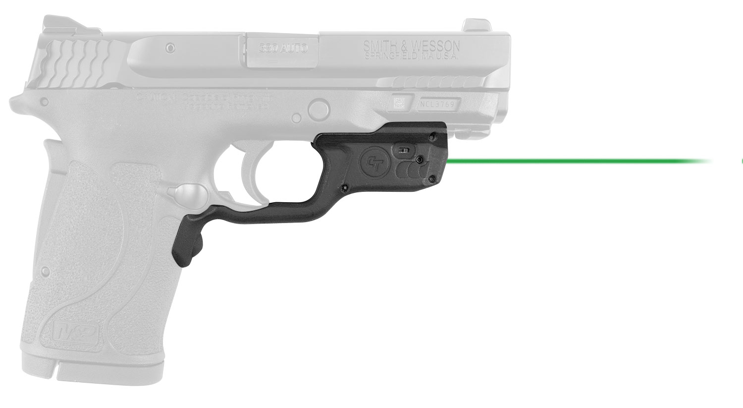 CRIMSON TRACE LASERGARD M&P SHLD EZ/CPCT GRN
