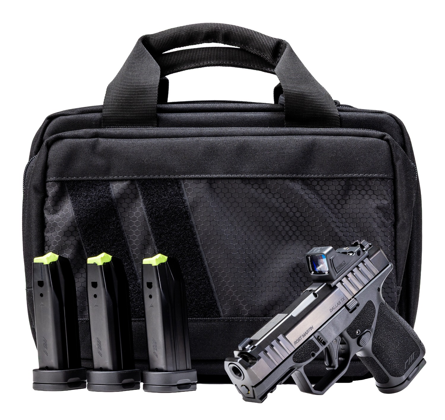 ROST MARTIN RM1S9MM 10+1BK3.6"COMP BNDL CA