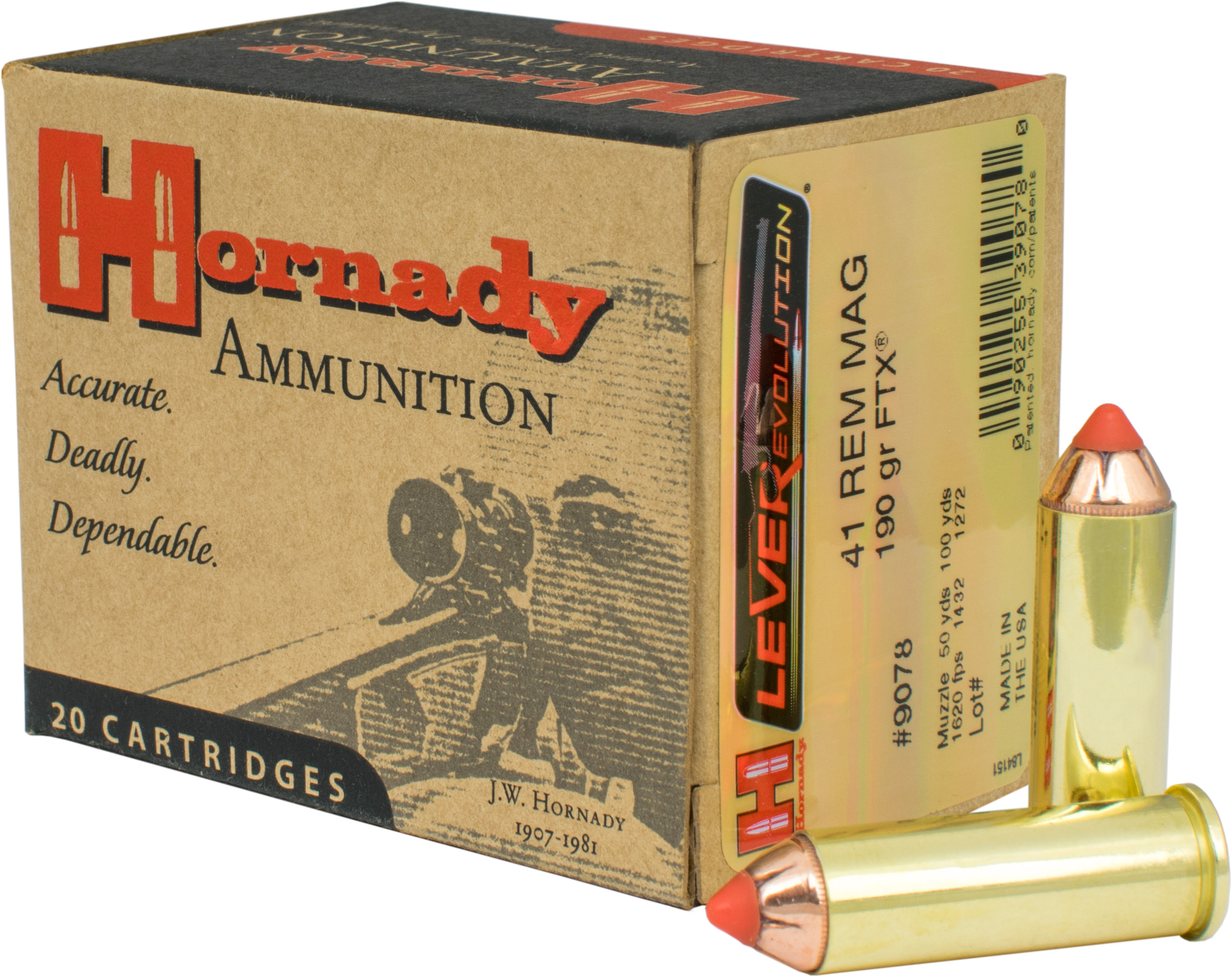 HRN 41M 190GR LVREV FTX 20RD