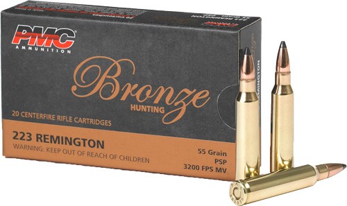 PMC 223 REM 55GR SOFT POINT - 20RD 40BX/CS