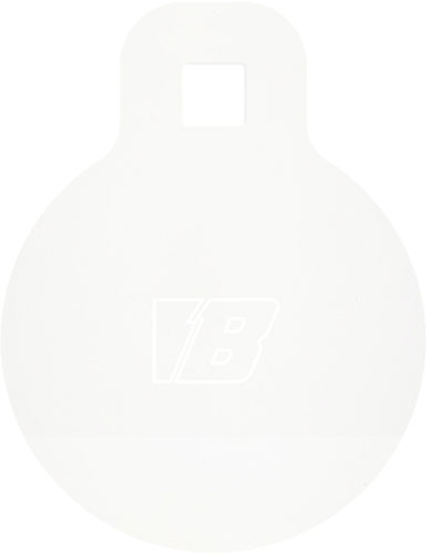 BASH TARGET AR500 GONG TARGET - ROUND 4"-3/8" THICK