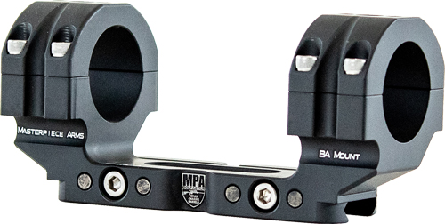 MPA SCOPE MOUNT BA 1-PC 34MM - 1.250" 0 MOA BLACK