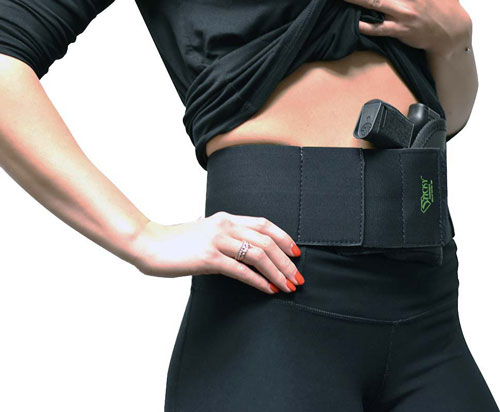 STICKY BELLY BAND XXL 43-65" - WORKS W/ STICKY HOLSTERS BLK