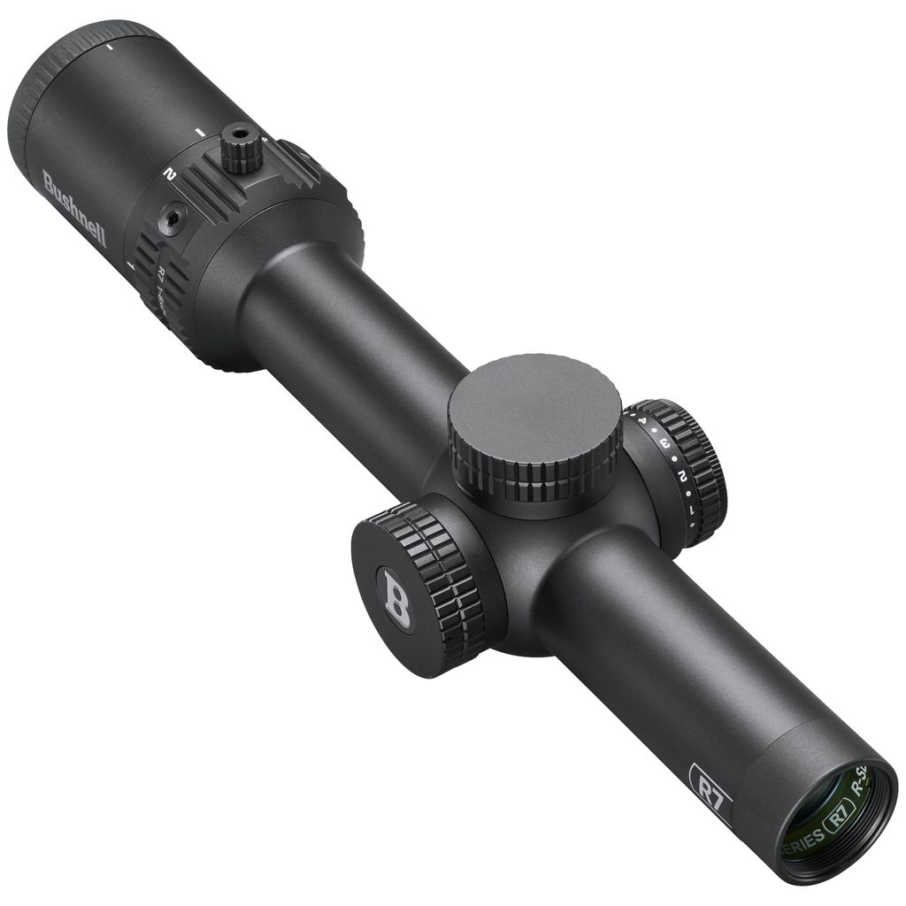 BUSHNELL R7 1-8X24 SFP FIBER MRAD BLK