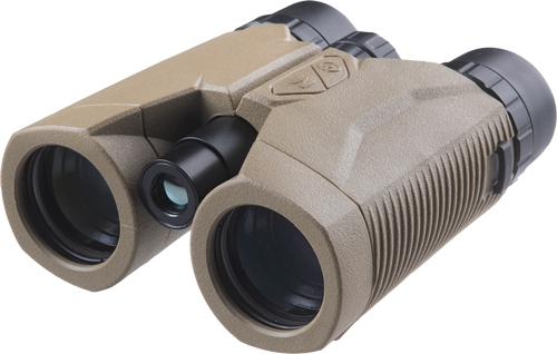 ATN BINO 10X42 LRF SERIES ARMY - BROWN 3000 YARD W/ CARRY CASE