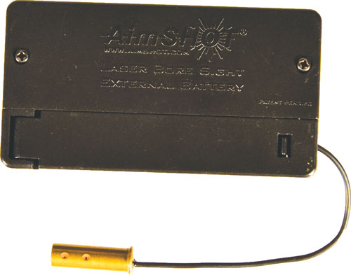 AIMSHOT BORE SIGHT .17HMR W/ - EXTERNAL BATTERY BOX RED