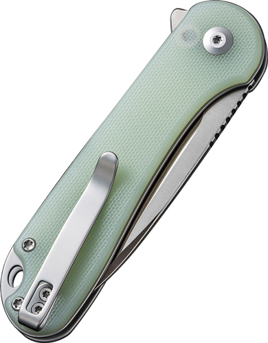 CIVIVI KNIFE ELEMENTUM II 2.96 - " NATURAL G10/SATIN CLAM PACK - Image 2