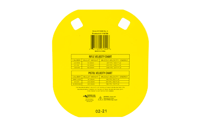 CALDWELL AR500 5" YELLOW - Image 2