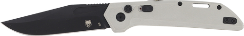 COBRATEC NAJA SIDE BUTTON AUTO - 3.5" D2 LUNAR GREY