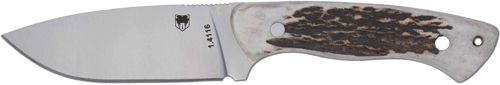 COBRATEC TWIN MOUNTAIN 4" - FIXED BLADE GENIUN STAG