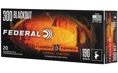 FED FUSION TIP 300BLK 190GR 20/200