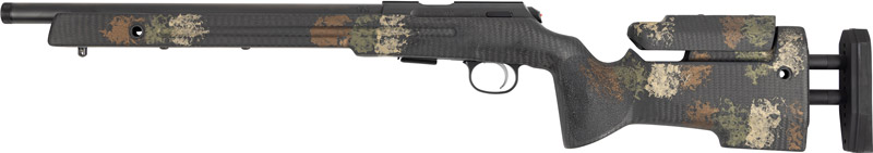 CZ 457 VARMINT 22LR 16" BLUE - THREADED MANNERS CAMO STOCK - Image 3