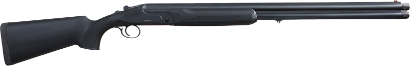 AKKAR 206 CLUBMAN 12GA 3.5" - 28"VR EJECTORS BLACK/SYN