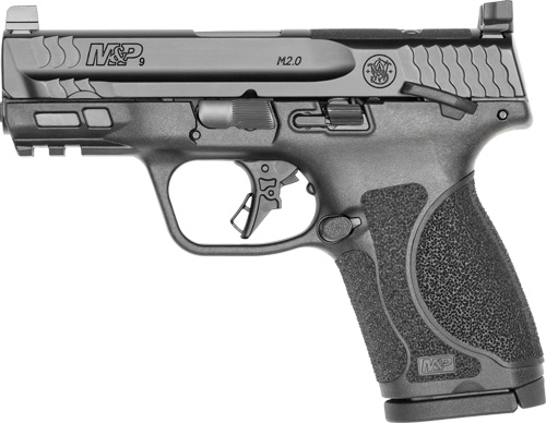 S&W M&P9 M2.0 COMPACT 9MM 3.6" - 15-SH OPTICS READY SAFETY BLK