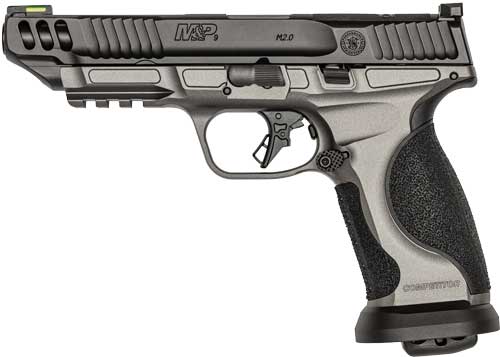 S&W M&P9 M2.0 PC COMPETITOR 5" - 4-10RD MAG METAL FR BI TONE GR - Image 2