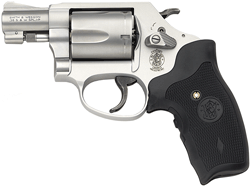 S&W 637 38SPL+P 1.875" FS SS - 5-SHOT W/CRIMSON TRACE GRIP