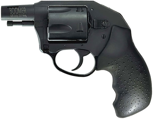 CHARTER ARMS BOOMER 2" 9MM - 5-SHOT RUBBER GRIPS BLACK - Image 2