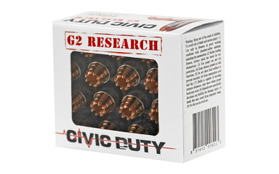 G2R CIVIC DUTY 10MM 122GR 20/500 - Image 3