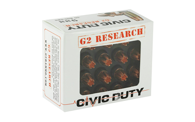 G2R CIVIC DUTY 9MM 94GR 20/500 - Image 2