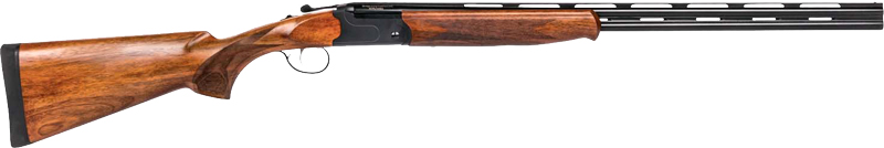 STEVENS 555 O/U 12GA 28" MC5 - BLUE/WALNUT MANUAL EXTRACTORS