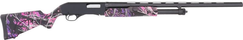 STEVENS 320 FIELD YOUTH 20GA - 3" 26"VR BLUED MUDDY GIRL CAMO