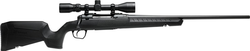 SAVAGE AXIS XP 7MM-08 20" - COMPACT W/3-9X40 BLACK/BLACK<