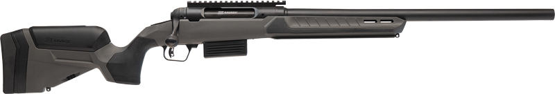 SAVAGE 220 HARVESTER 20GA 22" - W/RAIL BLACK/GREY ACCUFIT V2