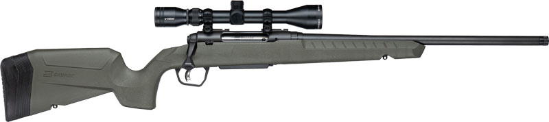 SAVAGE AXIS 2 XP 243 20" - THREADED W/3-40X40 BLACK/GREEN