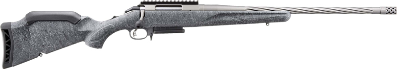 RUGER AMERICAN GENII 7MM PRC - 20" GRAY GRAY SPLATTER SYN
