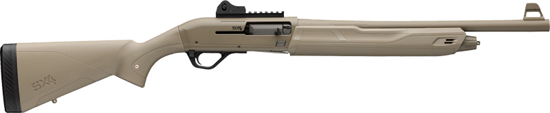 WINCHESTER SX4 DEFENDER 12GA - 3" 18.5" FLAT DARK EARTH